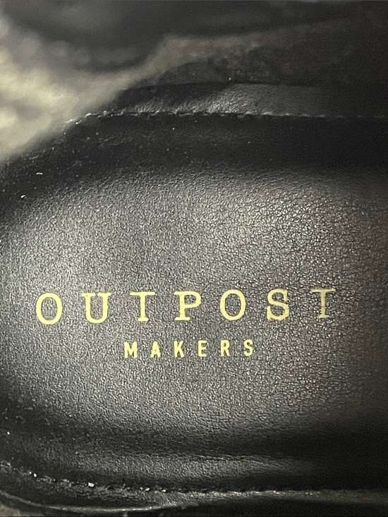 New Outpost Makers Jack Leather Boot Buckle Black Hiking Mens Sz 13